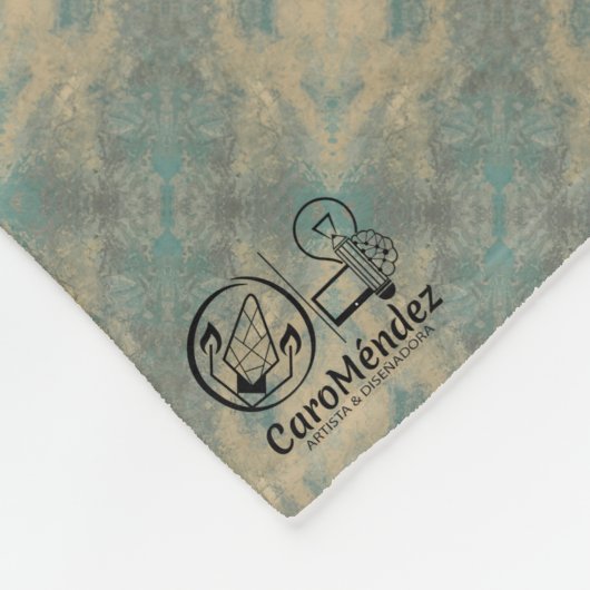 Textura #5 de obra La roca Fleecedecke (Ecke)