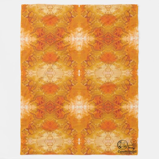 Textura #64 de la obra Nuit Fleecedecke (Vorderseite)