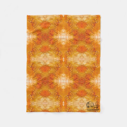 Textura #64 de la obra Nuit Fleecedecke (Vorderseite)