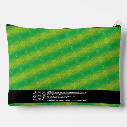 Textura #66 de la obra Nuit Zubehörtasche (Rückseite)