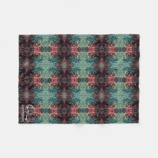 Textura #68 de la obra Nuit Fleecedecke (Vorderseite (Horizontal))