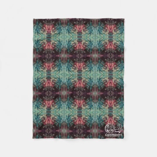 Textura #68 de la obra Nuit Fleecedecke (Vorderseite)