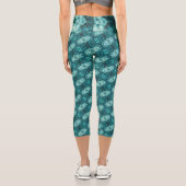 Textura #6 de la obra Cerezas Capri Leggings (Rückseite)