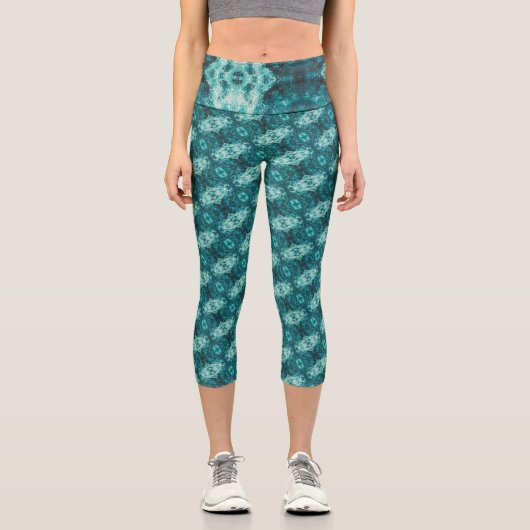 Textura #6 de la obra Cerezas Capri Leggings (Vorderseite)