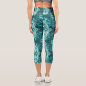 Textura #6 de la obra Cerezas Capri Leggings (Rückseite)