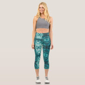Textura #6 de la obra Cerezas Capri Leggings (Vorderseite)