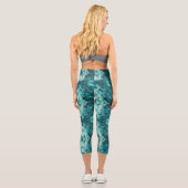 Textura #6 de la obra Cerezas Capri Leggings (Rückseite)