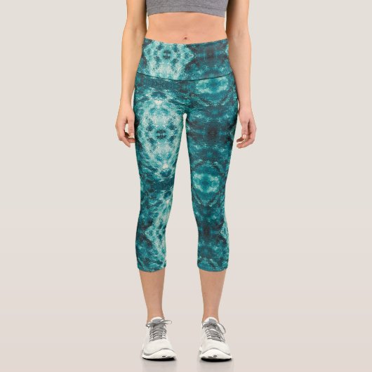 Textura #6 de la obra Cerezas Capri Leggings (Vorderseite)