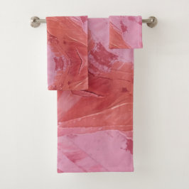 Textura #6 de la obra El corazón de los... Badhandtuch Set