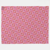 Textura #6 de la obra El corazón de los... Fleecedecke (Vorderseite (Horizontal))