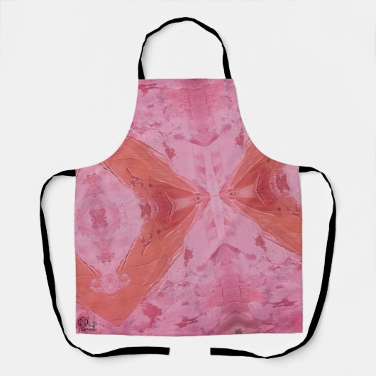 Textura #6 de la obra El corazón de los... Schürze (Vorderseite)