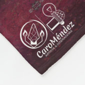 Textura #6 de la obra La puesta del sol Fleecedecke (Ecke)