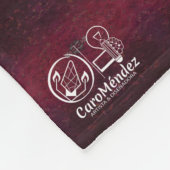 Textura #6 de la obra La puesta del sol Fleecedecke (Ecke)