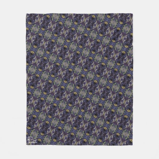 Textura #6 de la obra Maritimo Textura de una de l Fleecedecke (Vorderseite)