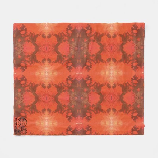 Textura #6 de la obra Nuit Fleecedecke (Vorderseite (Horizontal))