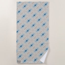 Textura #6 de la obra Viendo a travez de los ojos Strandtuch