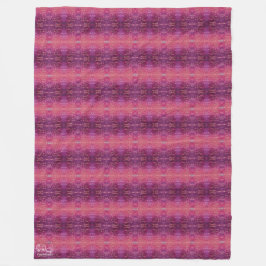 Textura #7 de la obra La puesta del sol Fleecedecke