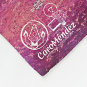 Textura #7 de la obra La puesta del sol Fleecedecke (Ecke)