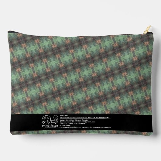 Textura #7 de la obra Nuit Zubehörtasche (Rückseite)