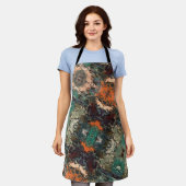 Textura #7 de la obra Viendo a travez de los ojos Schürze (Getragen)