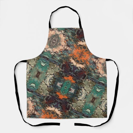 Textura #7 de la obra Viendo a travez de los ojos Schürze (Vorderseite)