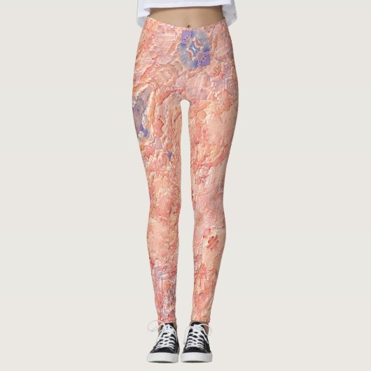 Textura #7 de obra Amanecer Leggings (Vorderseite)
