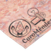 Textura #7 de obra Amanecer Tischdecke (Schrägansicht)