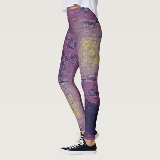 Textura #7 de obra Horizonte Leggings (Links)