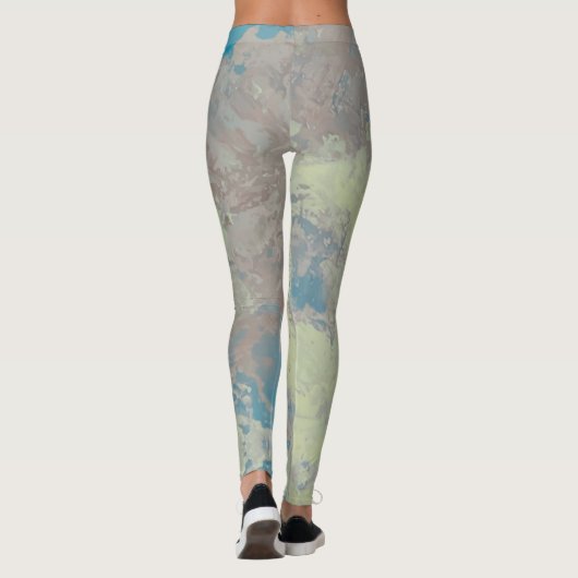Textura #7 de obra La roca Leggings (Rückseite)