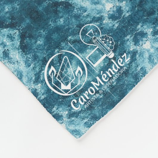 Textura #8 de la obra Cerezas Fleecedecke (Ecke)