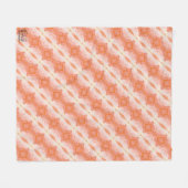 Textura #8 de la obra El corazón de los... Fleecedecke (Vorderseite (Horizontal))