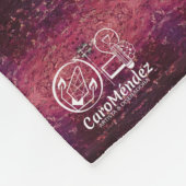 Textura #8 de la obra La puesta del sol Fleecedecke (Ecke)