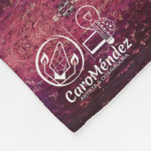 Textura #8 de la obra La puesta del sol Fleecedecke (Ecke)