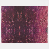 Textura #8 de la obra La puesta del sol Fleecedecke (Vorderseite (Horizontal))