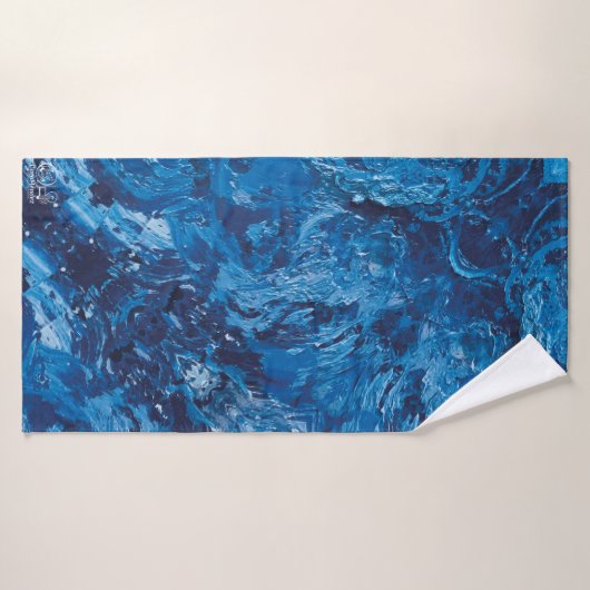 Textura #8 de obra Horizonte Badehandtuch (Badehandtuch)