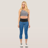 Textura #8 de obra Horizonte Capri Leggings (Vorderseite)