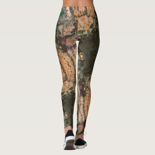 Textura #8 de obra La roca Leggings (Rückseite)