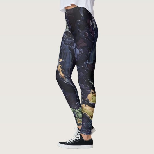 Textura #9 de la obra Maritimo Leggings (Links)