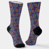Textura #9 de la obra Piña Socken (Gewinkelt)