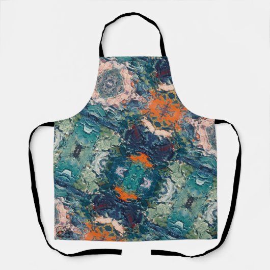 Textura #9 de la obra Viendo a travez de los ojos Schürze (Vorderseite)