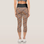 Textura #9 de obra Amanecer Capri Leggings (Rückseite)