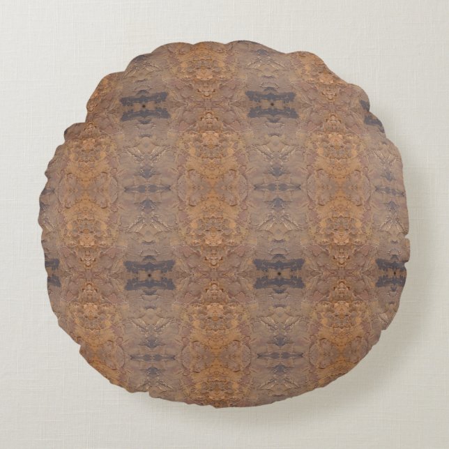 Textura #9 de obra Amanecer Rundes Kissen (Vorderseite)