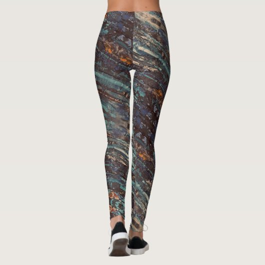 Textura #9 de obra La roca Leggings (Rückseite)