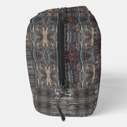 Textura #9 de obra La roca Waschbeutel (Rechts)