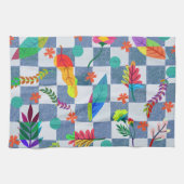 Textura floral geschirrtuch (Horizontal)