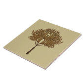 Textural Treasures of Winter on Ceramic Tile - D1 Fliese (Seite)