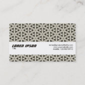 Texturband 010 visitenkarte (Rückseite)