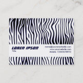 Texturband 01 visitenkarte (Rückseite)