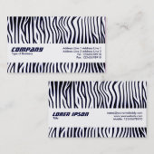 Texturband 01 visitenkarte (Vorne/Hinten)