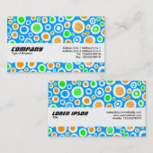 Texturband - Abstrakt 030413 Visitenkarte (Vorne/Hinten)